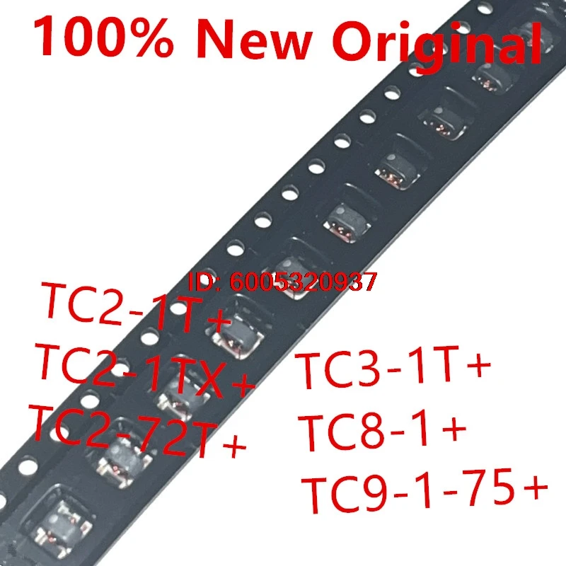 10Piece TC2-1T+ 、TC2-1TX+ 、TC2-72T+ 、TC3-1T+ 、TC8-1+ 、TC9-1-75+ New RF Transfor…