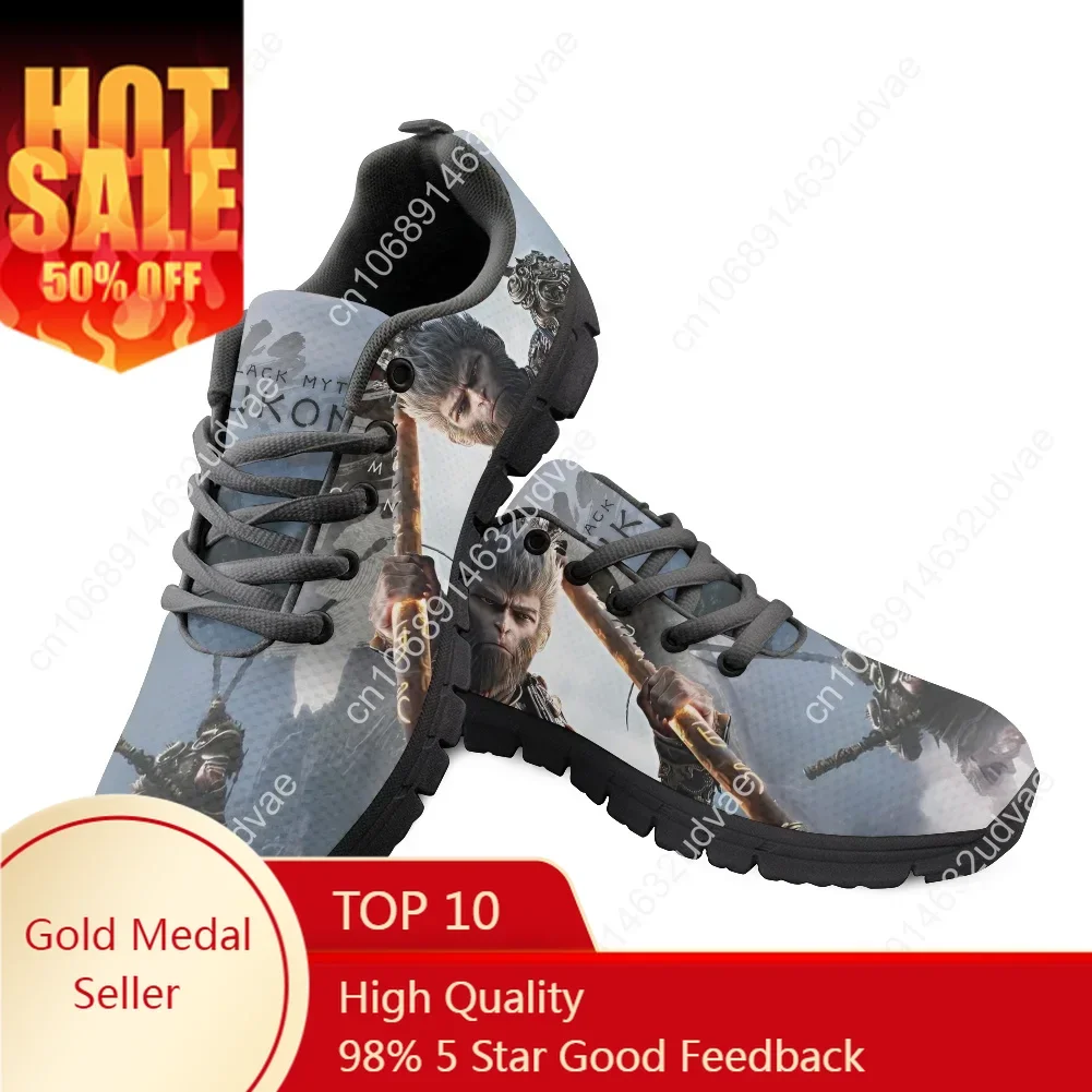 

Black Myth Sports Shoes Wukong Hot Game Mens Womens Teenager Kids Children Sneakers Casual Couple Custom Made High Quality Shoe