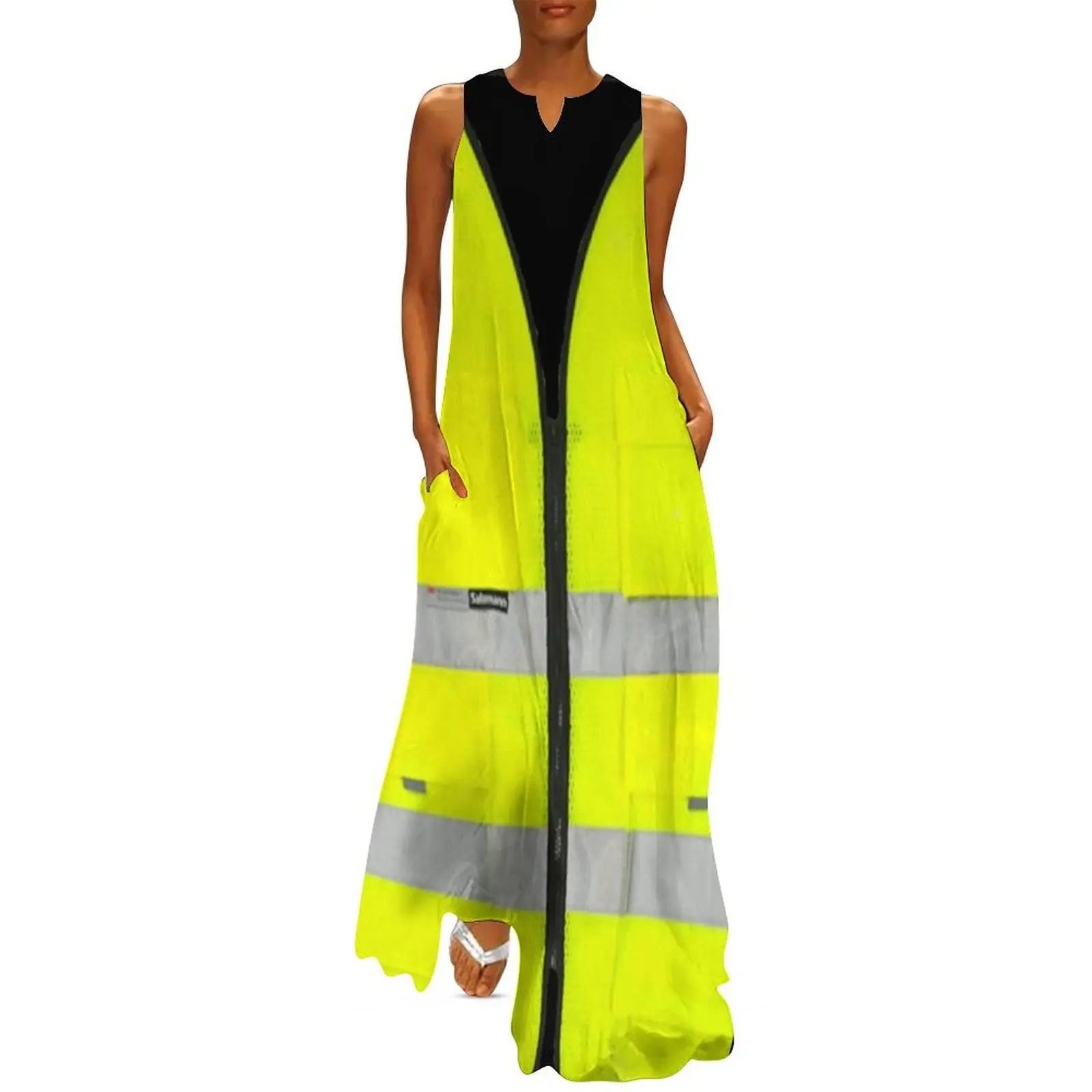 

high-visibility vest Long Dress dress women summer 2025 women's elegant loose dresses Dresses gala Dress