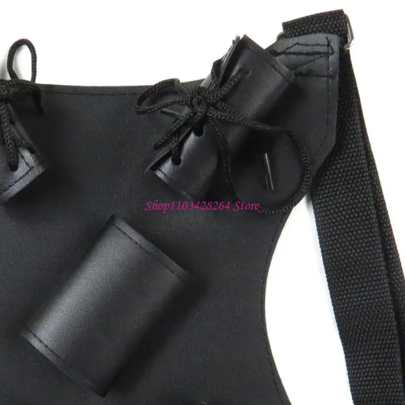 

Double Strap Swords Carriers Samurais Costume Harness For Kids Masquerade Event