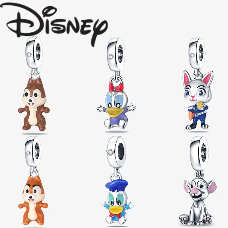 Disney 2024 new popular creative Squirrel pendant suitable for women's high glamour jewelry gifts High glamour jewelry wholesale