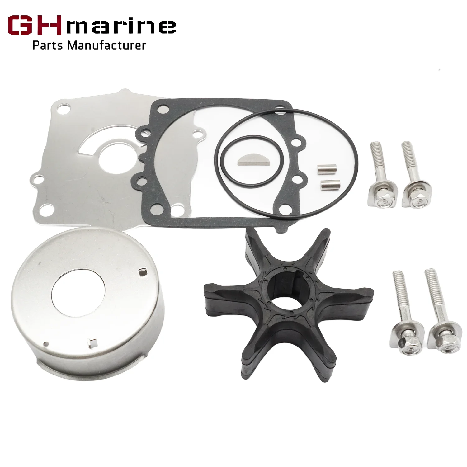 

Marine Water Pump Impeller Repair Service Kit for Yamaha 75 90 115 HP F75B F90B F115 LF115 4 Stroke Outboard Engines 68V-W0078