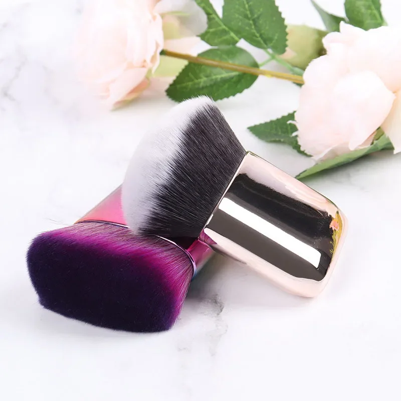 Pinceau multifonctionnel pour le corps et le cou, brosse pour fond de teint, poils super doux, pinceaux de maquillage de créateur, brosses de beauté, nouveau