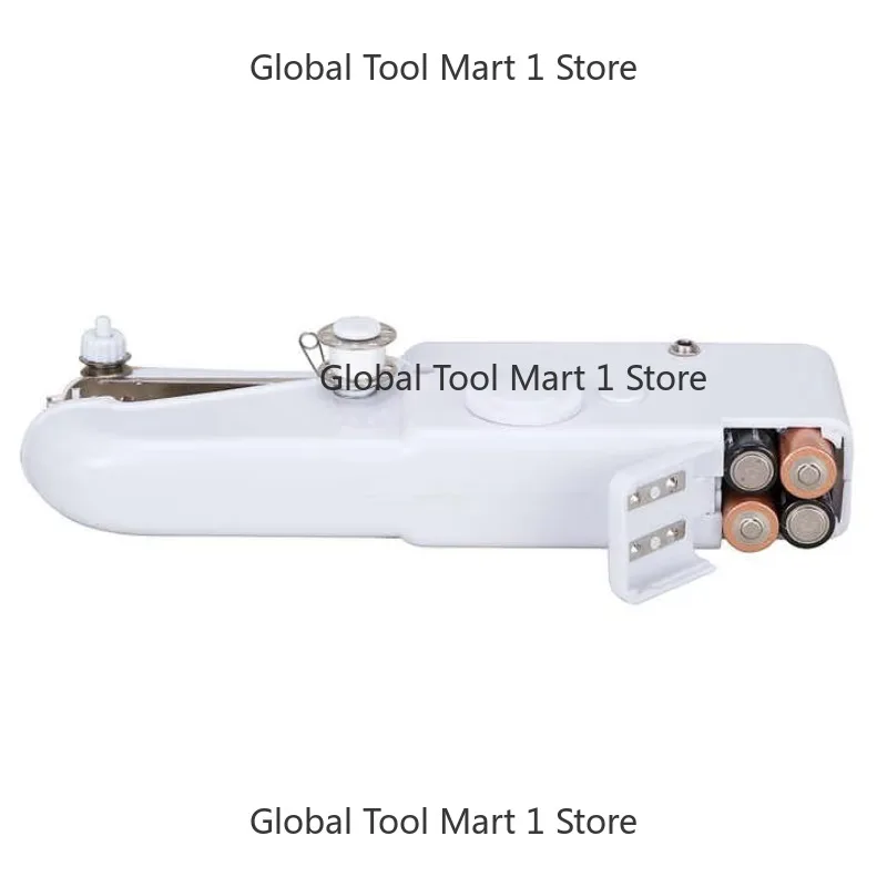 Kids Porta-ble Hand-held Sewi-ng Mac-hine Mult-ifunct-ional Bat-tery Quil-ting & Plac-ket Sew-ing Toy