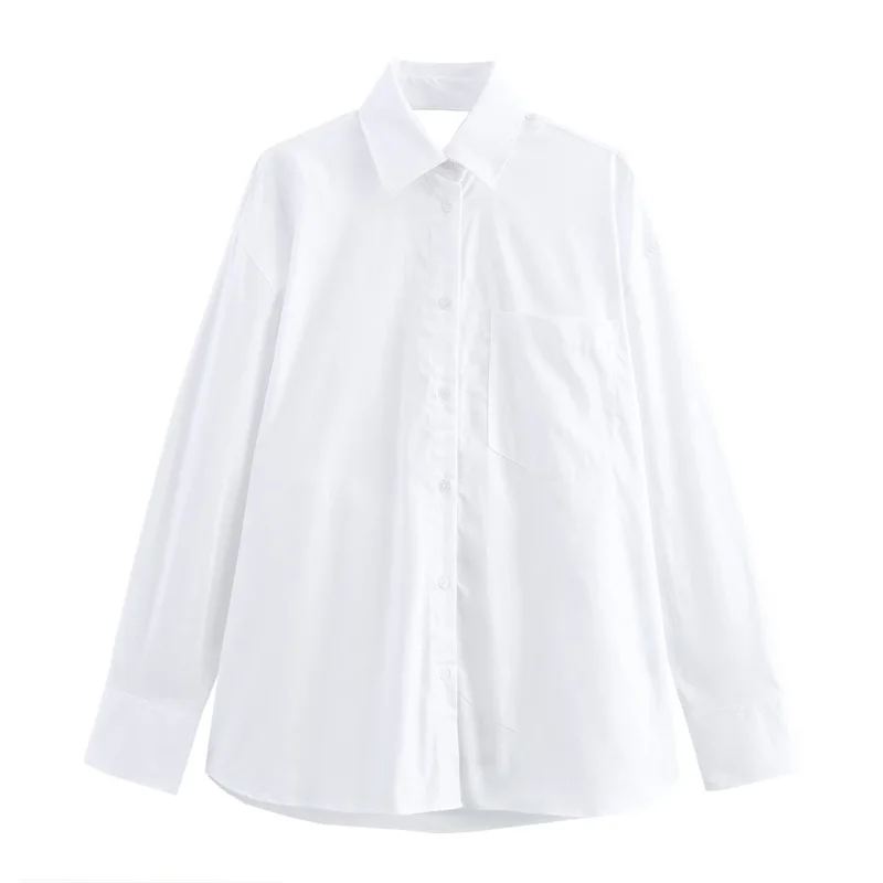 

Autumn Women's Shirt Tops 2024 New Fashion Casual Loose Long Sleeve White Shirts Top Elegant Women's Blouse Tops