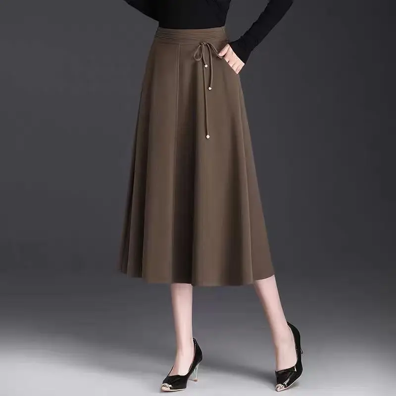 New Casual Loose High-waisted Versatile Korean Skirt Summer