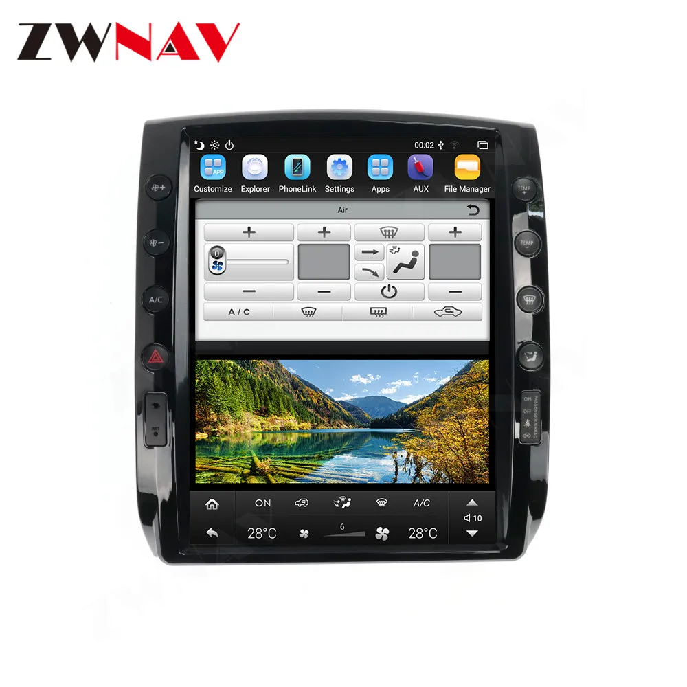 12 Inch For Toyota Tacoma 2007 - 2015 Android 13.0 Car Radio GPS Navigation Multimedia Player Auto Video Radio Stereo BT Carplay