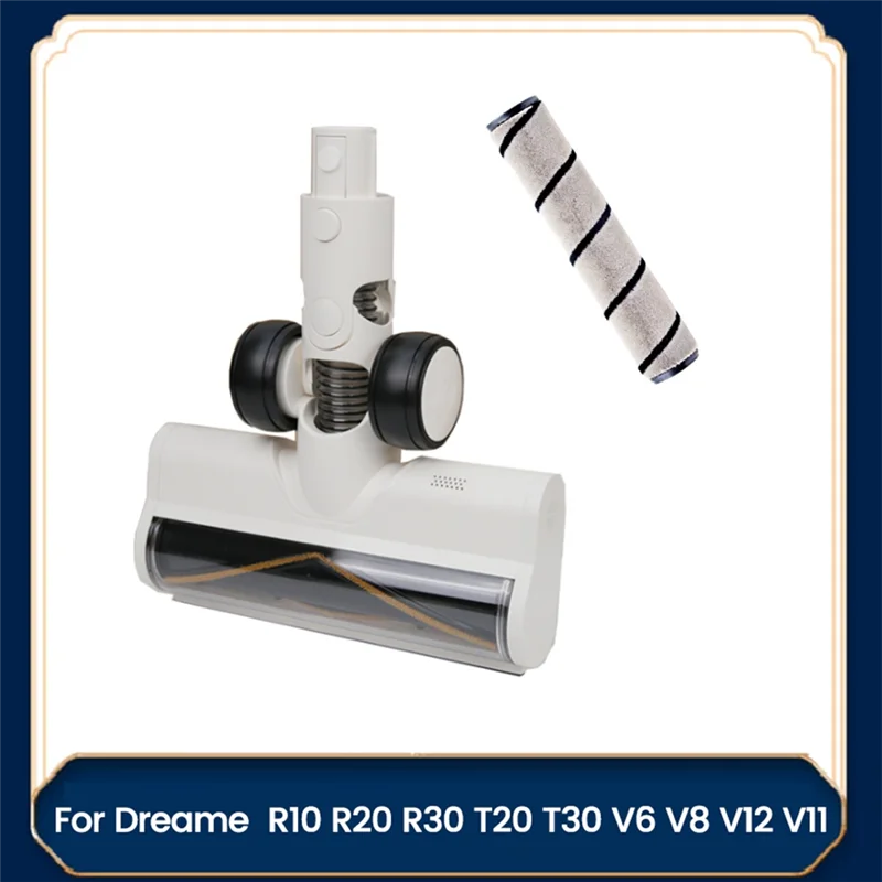 

B98A-Vacuum Floor Brush Head For Dreame R10 R20 R30 T20 T30 V6 V8 V12 V11 Handheld Vacuum Cleaner Floor Carpet Roller Brush