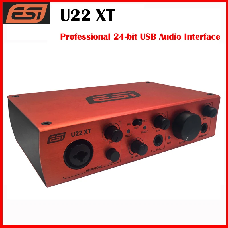 مُدخل صوتي احترافي ESI U22XT: تقييم شامل لجودة التسجيل والاستخدام اليومي