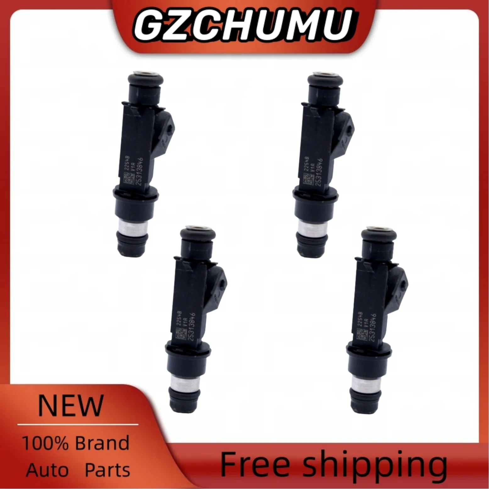 

4Pcs Injector Fuel Injector Automotive 25313846 25343299 For Opel Vauxhall Astra New High Quality Auto Parts