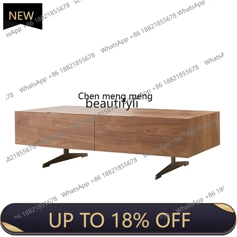 

P178 Modern Minimalist Italian European-Style Living Room Nordic Coffee Table Furniture Living Room