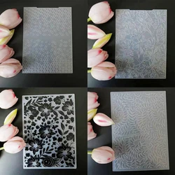 New Embossing Board Design DIY Paper Cuttings Die Vlip Plastic Embossing Folder