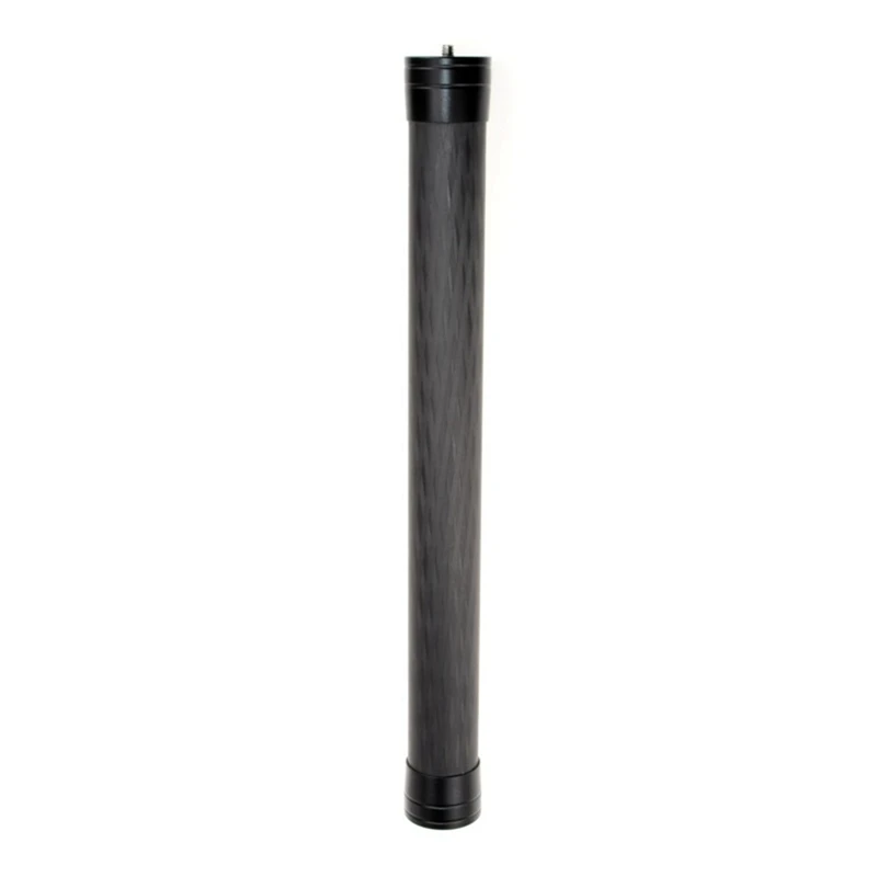 Varilla de extensión de fibra de carbono, varilla de monopié de 35CM, palo extensible con tornillo 1/4 para varilla de extensión DJI Feiyu Ronin