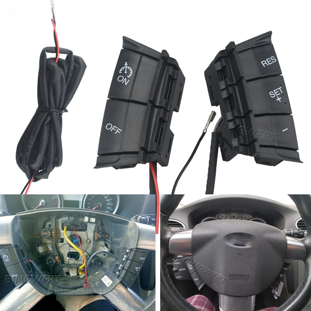 

Для 09-13 Ford FOCUS Многофункциональные кнопки на руле, 1 шт.