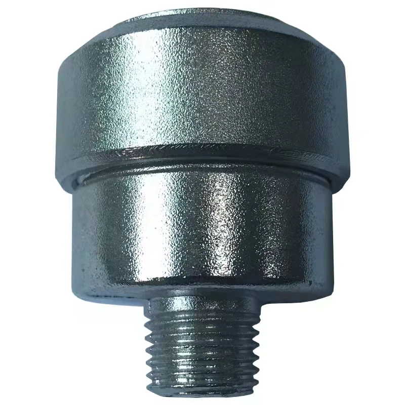 Silent Oil-Free Air Compressor Imported Metal Iron Aluminum Muffler Air Pump Air Filter Compressor 1/4 Accessories