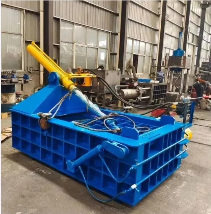 Hydraulic Aluminum Baler Machine Scrap Metal Recycling Baling Press Equipment Custom