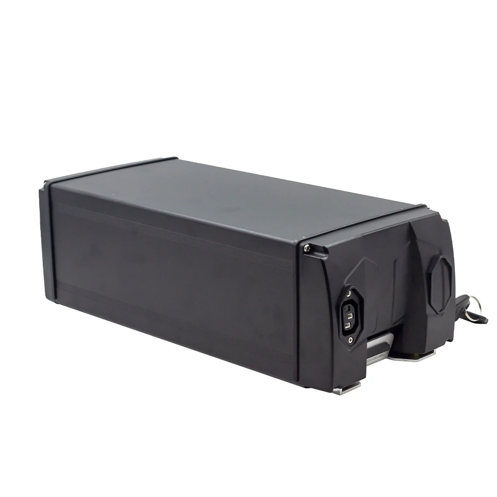 Bicicleta elétrica Shelf Battery Box, Ebike, Titular de Grande Capacidade, Case, prateleira traseira, Acessórios de bicicleta, 1865, 21700