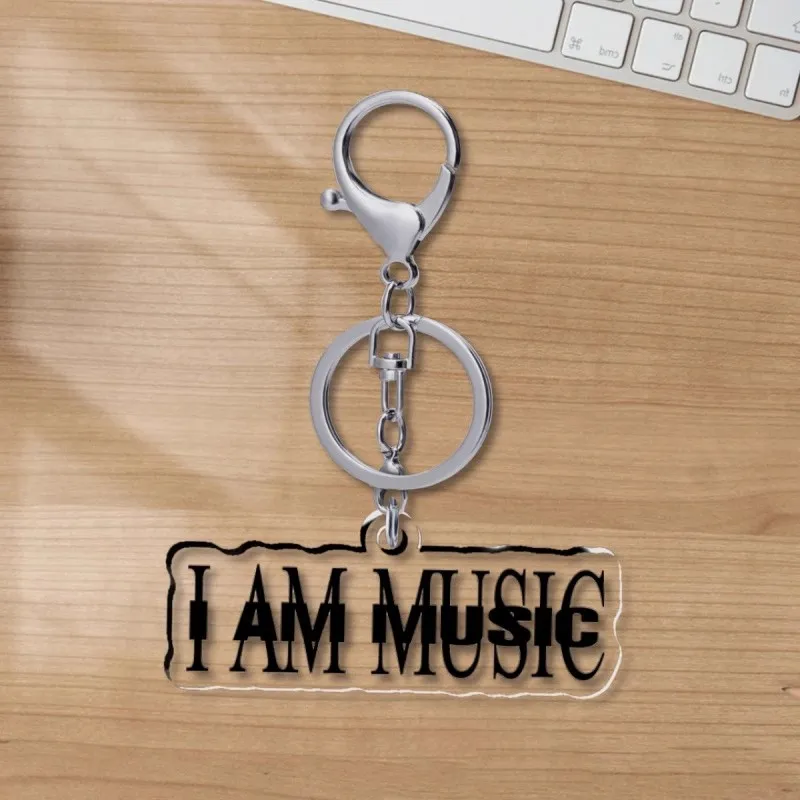 

2025 Playboi Carti I AM MUSIC Прозрачный брелок 5 см YS86