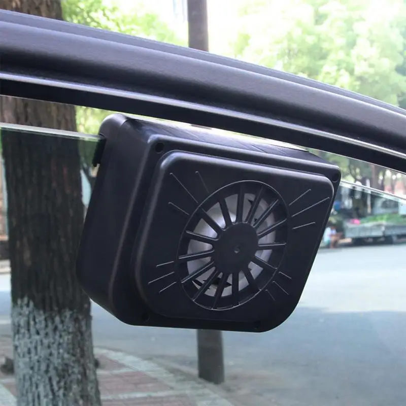 Car Window Fan Solar Powered Automotive Window Fan Car Exhaust Fan Good Cooling Effect Protection And Ventilation For Truck