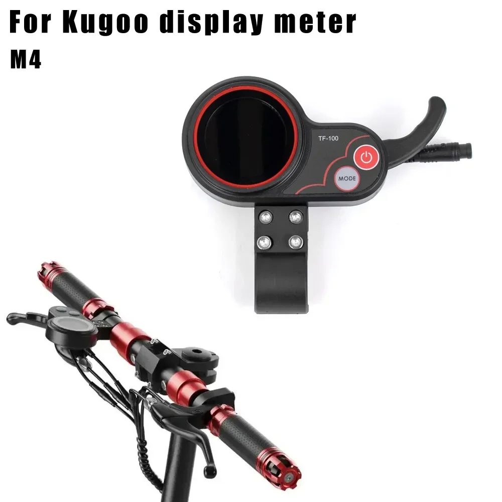 USB Charging Scooter Display Panel TF‑100 Display 6 Pin Communication Instrument For KUGOO M4 Electric Scooter Controller