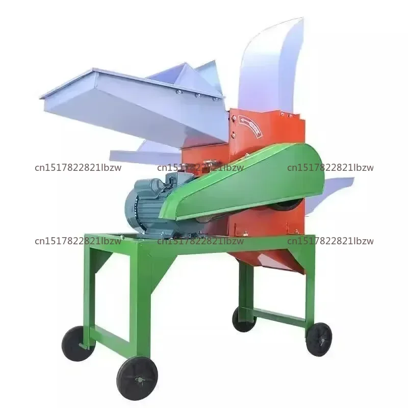 Hot sales  Head diesel Wet And Dry Hay Chaff Cutter Forage Crop Crusher Feed Processing Crop Straw Rubbing Filament Machine
