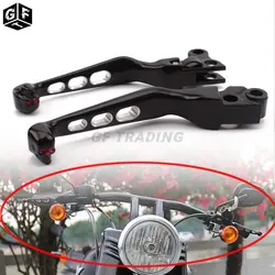 Motorcycle Clutch Brake Skull Levers For Harley Dyna Sportster 1200 883 FLSTF Fat Boy FLSTN Softail DELUXE Wide Glide