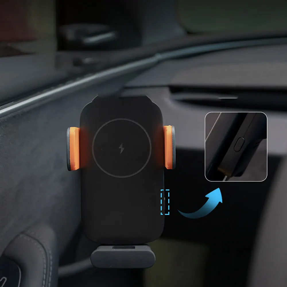 

Car Door Mobile Phone Holder for Tesla New Model 3 Highland 2024-2025 Electric Telescopic Bracket