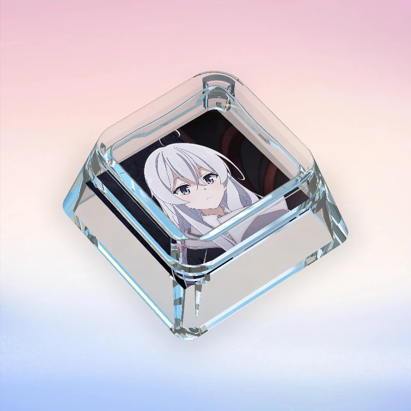 メカニカルアニメキーボード用のキーキャップ,エレナの旅,職人の個性,透明,オリジナル