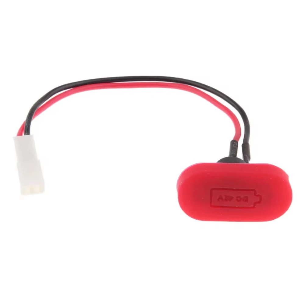 

Инновационная крышка отверстия для зарядки электрического скутера Xiaomi Mijia M365, с зарядным кабелем, порт для зарядки, пластиковая водонепроницаемая крышка