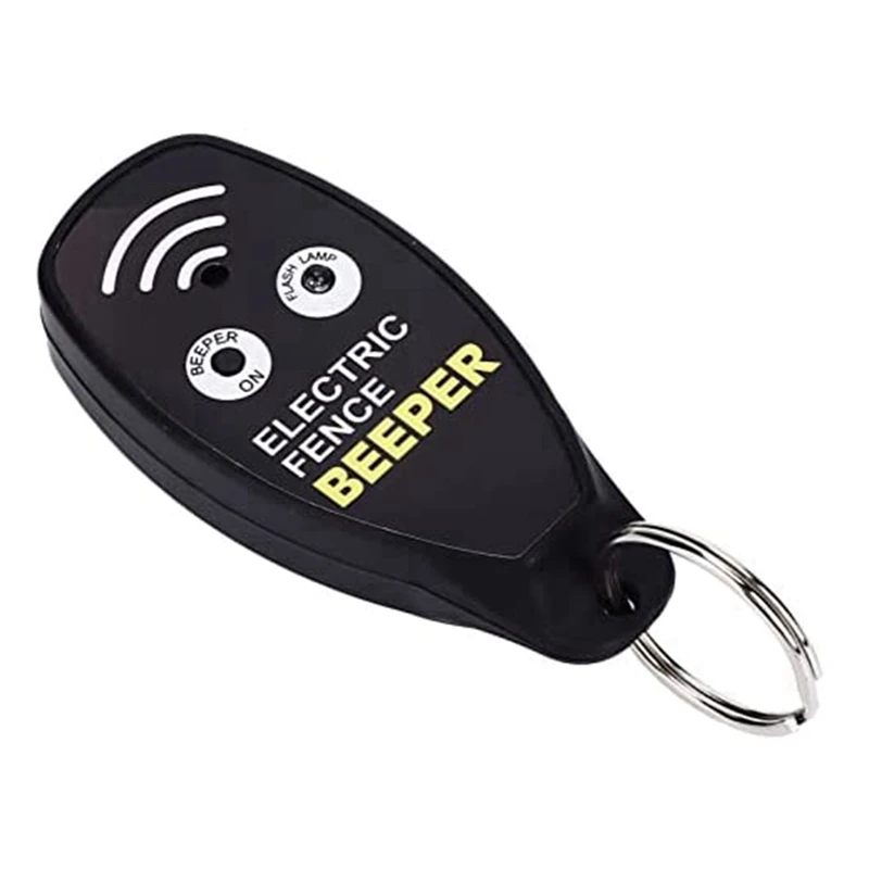 Fence Voltage Tester, Simple Red Light Electric Fence Beeper Weatherproof For Farm