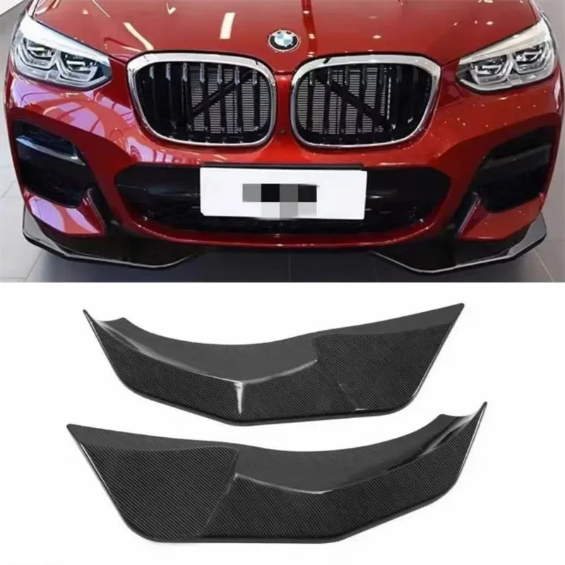 

For BMW G01 G02 X3 X4 2018 2019 2020 2021 2022 ReaI Carbon Fiber Bumper Baojiao Spoiler Kit