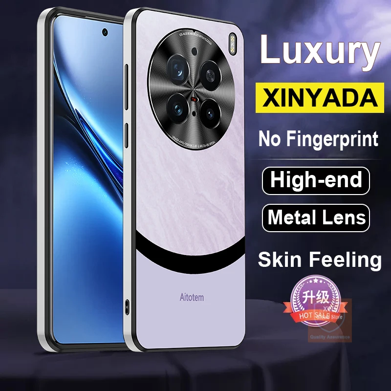 

Fashion High end Brand Case For Vivo X200 Pro Skin Feeling Matte Phone Case For Vivo X200 Pro Cover Airbag Fashion Armor Shell