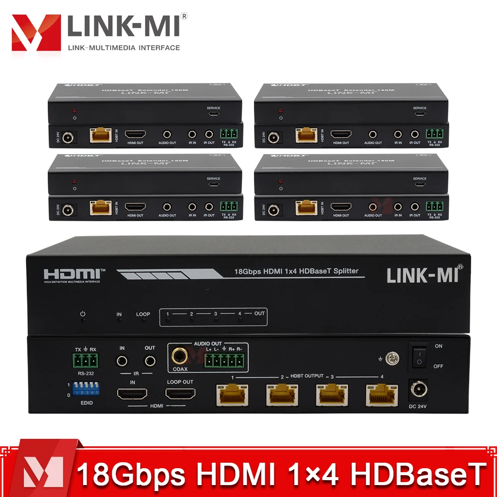 18Gbps Hdmi 1×4 Spl… - image