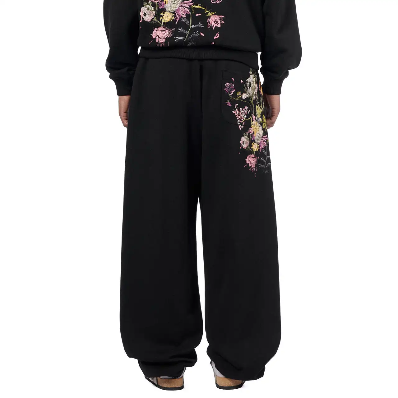 

Garden of eden v2 sweatpants embroidered flower pants new y2k streetwear harajuku retro trousers american tracksuit men clothing