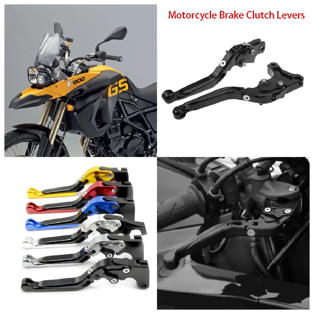 

Fits for BMW F800GT F800GS ADV F700GS F650GS 2008-2018 Motorcycle Brake Clutch Lever Adjustable Folding Extendable Replace Bar