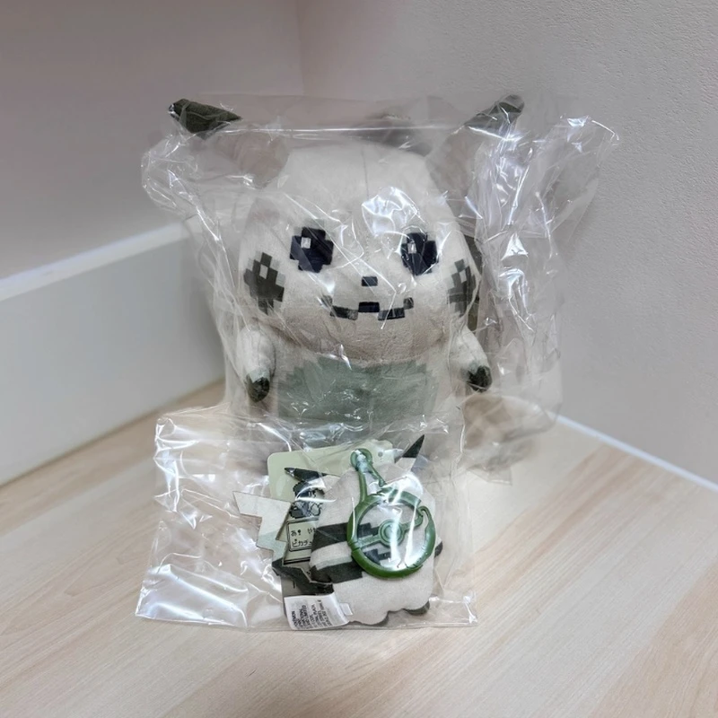 

Original Pokemon 30th Anniversary Original Pikachu Plush Keychain Cute Bag Charm Acg Pendant Stuffed Doll Collectible Fans Gift