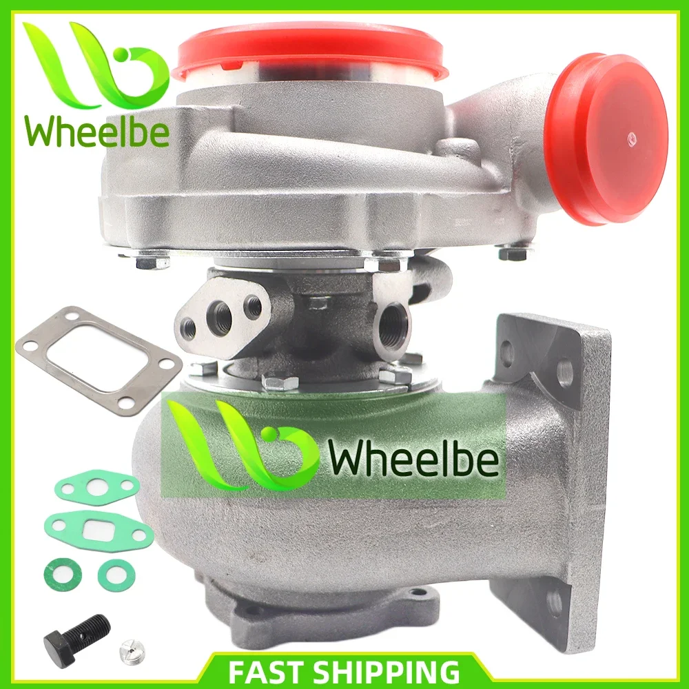 GT30 GT3037 GT3076 4 bolts Flange A/R 0.6 0.82 Water Cool Universal Billet Turbocharger for All 4 / 6 cyl 2.5L-3.0L engines