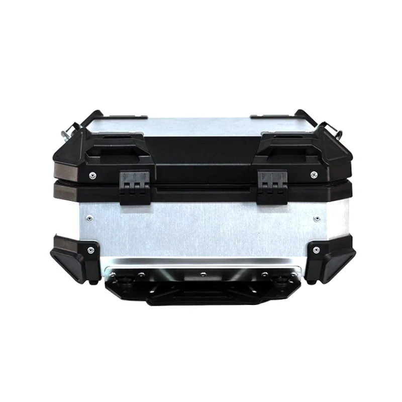 Factory Hot Selling 22L Silver Aluminum Alloy Motorcycle Tail Box