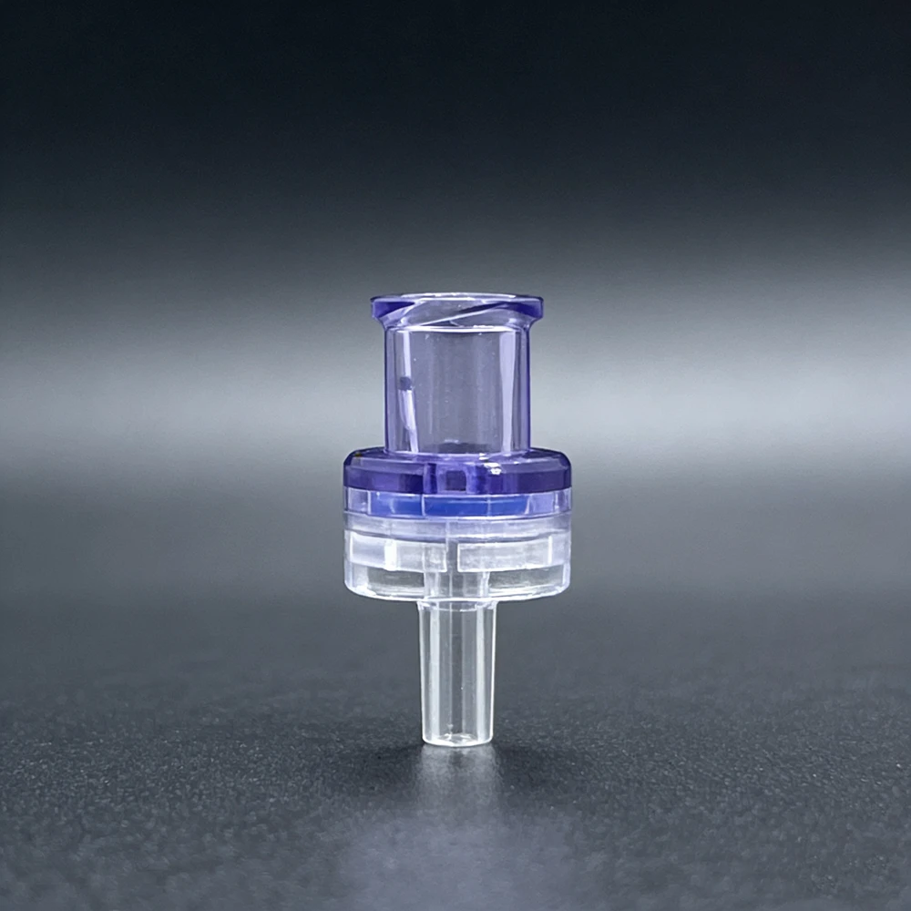 

10PCS Medical Grade Micro Female Luer Lock One Way Diaphragm Plastic Non Return Check Valve