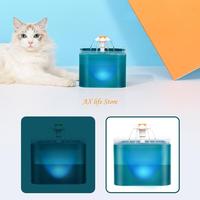 J2HA 2L Automatic Pet Cats Water Fountain Dispenser for Dogs Waterer for Cat Drinker Feeder Bowl Container Water Feeding Supp