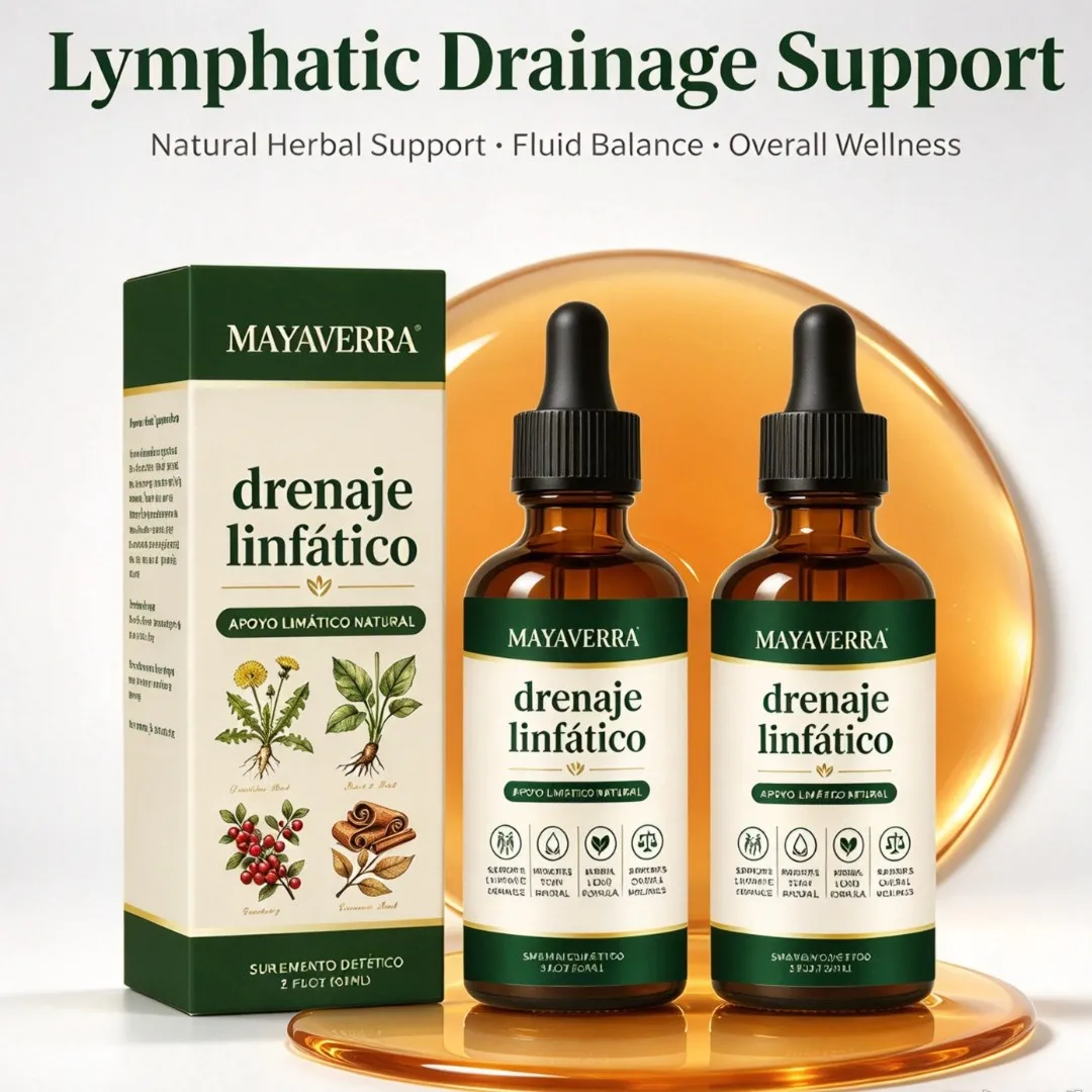 60ml Rejuvenate Herbal Serum Drops Natural Organic Refreshing Lymph Drainage Drops For Women Men Reduce Swelling Body Care