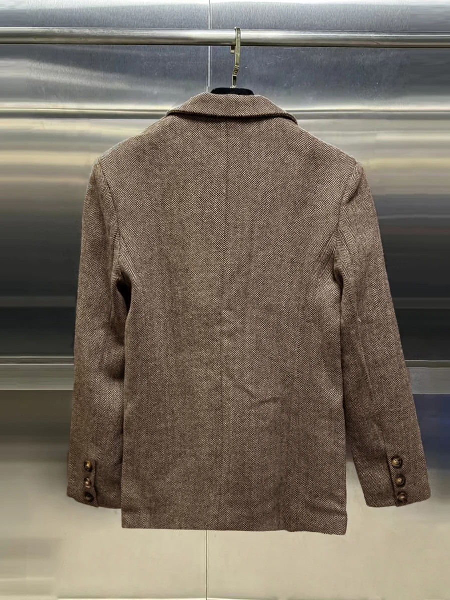 VGH مزاجه تقسم يزين الصلبة الحلل للنساء التلبيب كم طويل الخريف التخسيس سترة غير رسمية الإناث الاسلوب المناسب