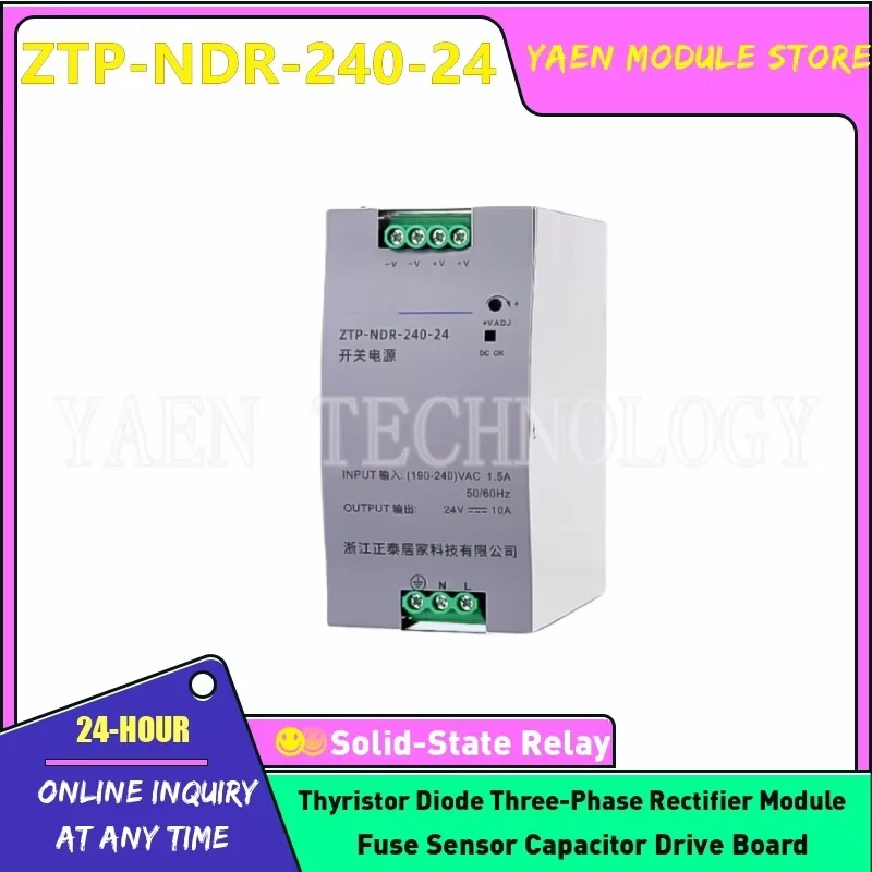 

ZTP-NDR-150-24 ZTP-NDR-240-24 ZTP-NDR-480-24 ZTP-NDR-75-36 ZTP-NDR-120-36 ZTP-NDR-150-36 ZTP-NDR-240-36 switch power supply