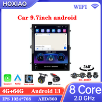 Car adio For Tesla Style 9.7inch Host 360 Wireless Carplay Android auto For KIA TOYOTA Nissan Honda Opel Car Multimedia Player