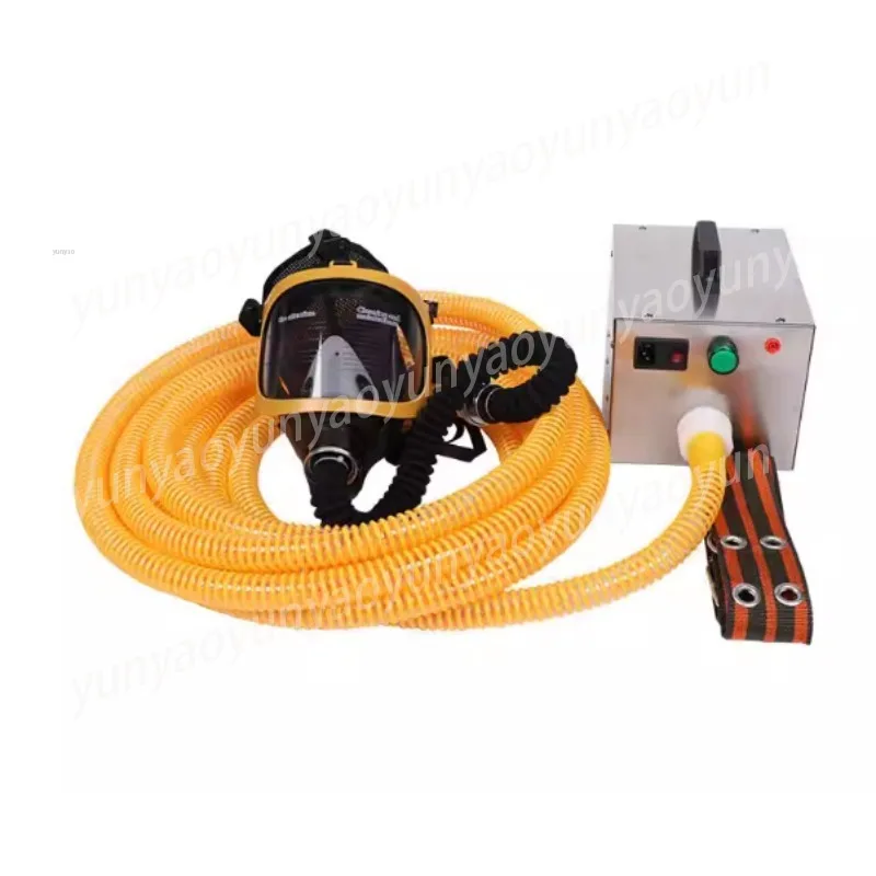 Single 5-meter Electric Air Supply Respirator, Self-priming Long Tube Respirator Electric Air Supply Space Operation Air Mask