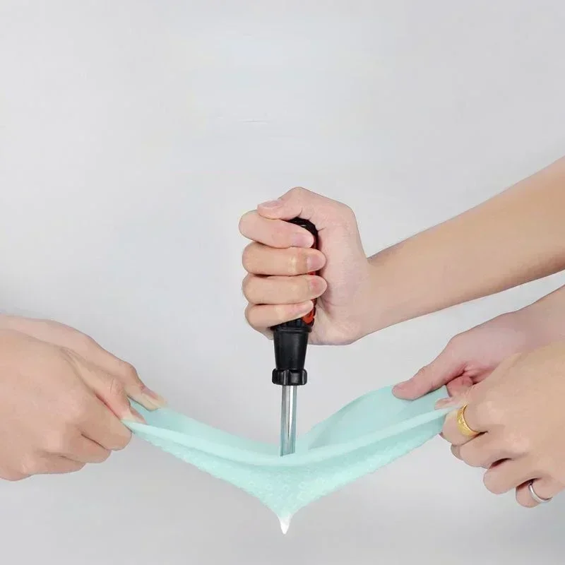 قابلة لإعادة الاستخدام عدم الانزلاق المطر التمهيد الجرموق أحذية المشي اكسسوارات سيليكون أغطية الحذاء مقاوم للماء حماة الأحذية للجنسين #5