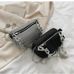 New Women bag Shoulder Bags Crossbody Bag for Women 2024 Handbag Color Diamond Pillow Bag Single Shoulder Bag