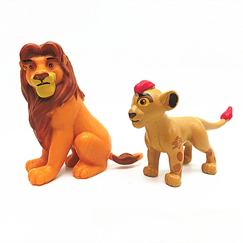 12pcs Cartoon The Lion Guard PVC Action Figures Bunga Beshte Fuli Ono The Lion Nala Timon Pumbaa Sarabi Sarafina Doll Toys Gift
