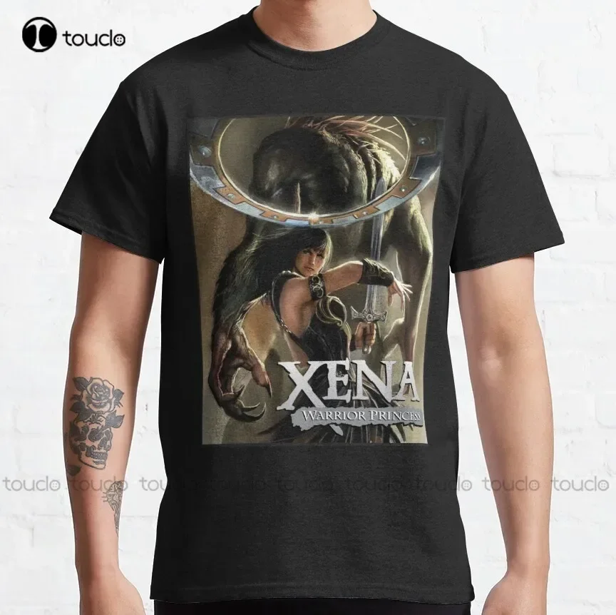 Is She John Xena ? Classic T-Shirt Xena Warrior Princess T Shirt Print Printer Make Your Design Funny Art Streetwear Cartoon Tee
