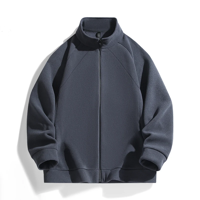 

Men's Spring and Autumn Comfortable Fashion Trend Outdoor Trend Versatile Jacket Outdoor Sports and Leisure Plush Warm Coat